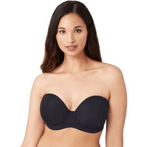 Wacoal NWT size 40H black strapless bra style 854119
